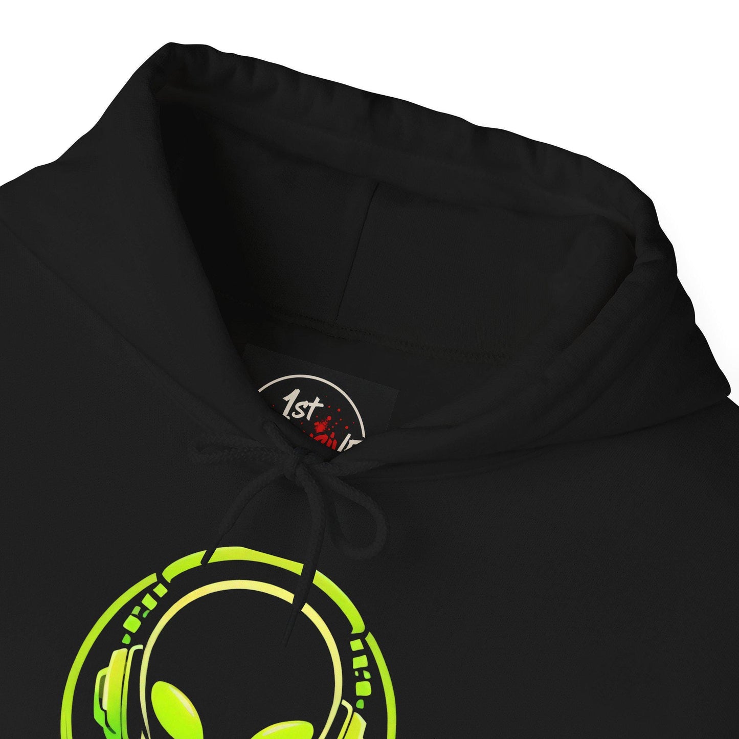Alien Vibes Unisex Hoodie Neon Style by Onestex