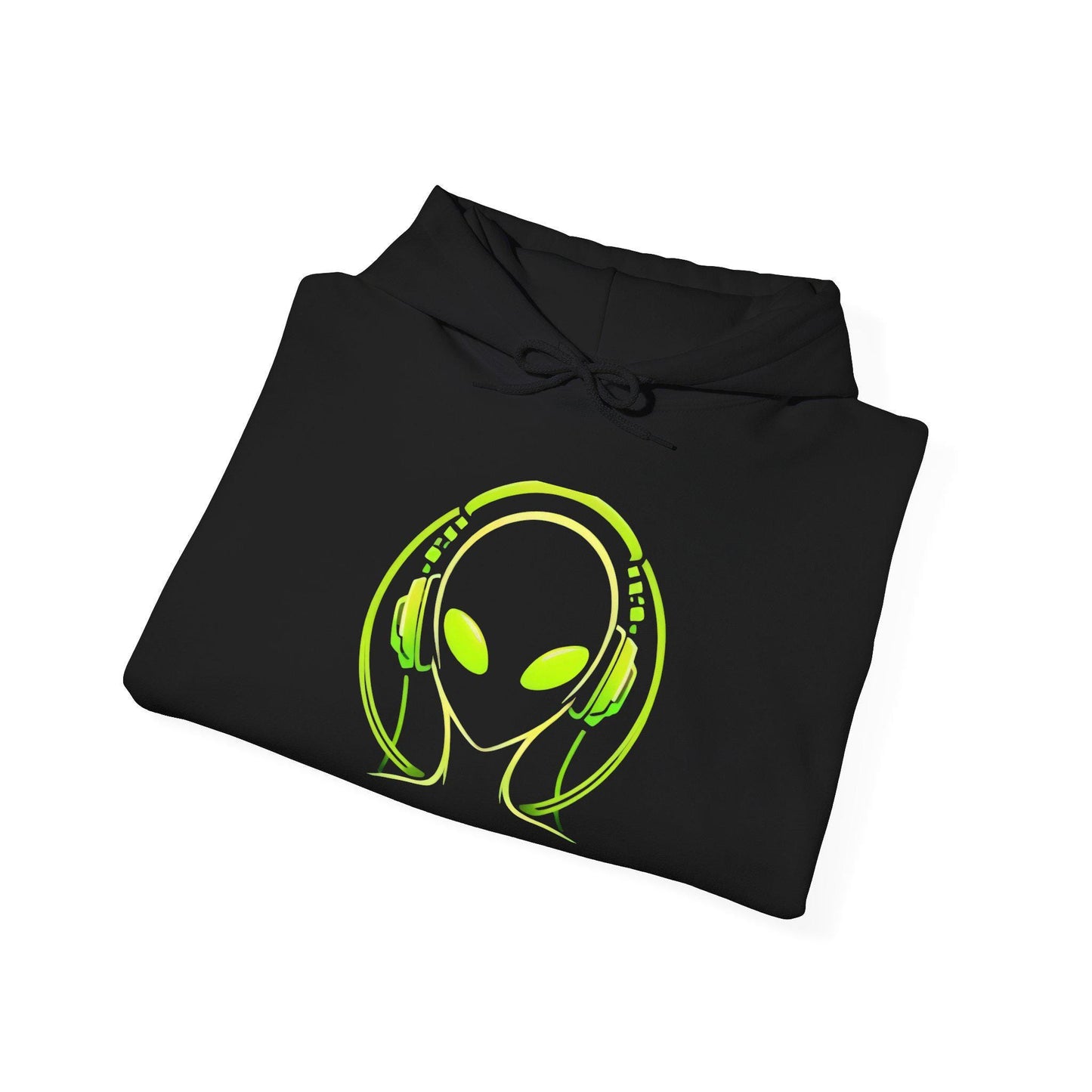 Alien Vibes Unisex Hoodie Neon Style by Onestex